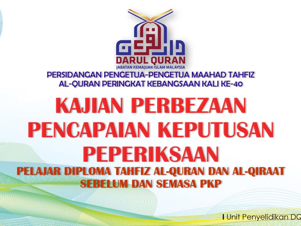 Perbezaan Pencapaian Keputusan Peperiksaan Pelajar Diploma Tahfiz al-Quran dan al-Qiraat Sebelum dan Semasa Perintah Kawalan Pergerakan