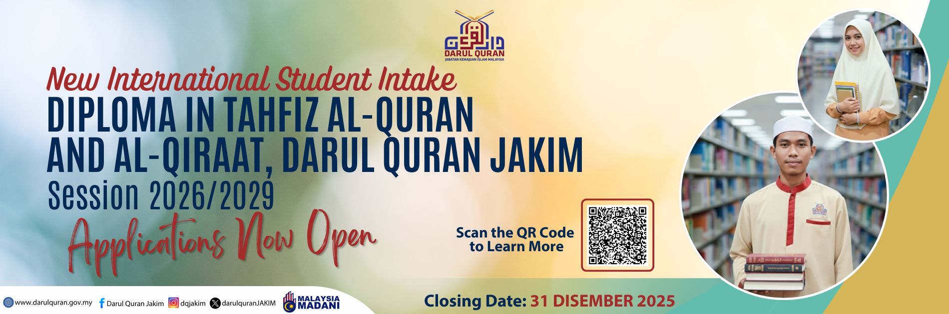 HEBAHAN DIPLOMA UNTUK PELAJAR ANTARABANGSA
