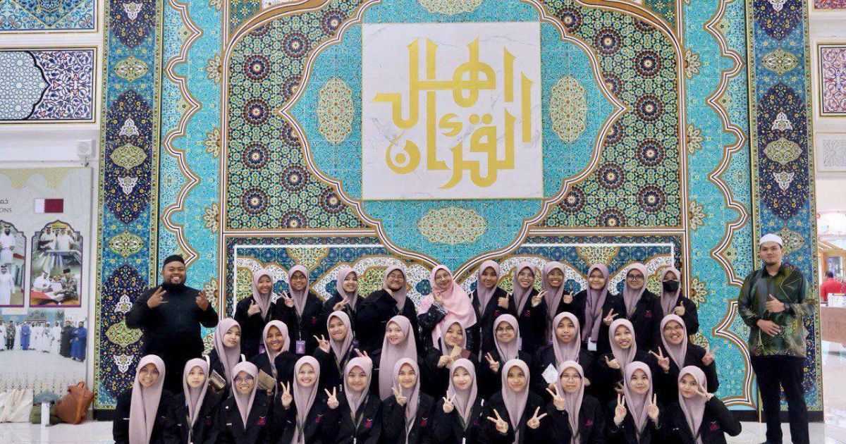 Safar Kalamullah Mahasiswi Syukbah Qiraat Darul Quran JAKIM ke Nasy­rul Quran