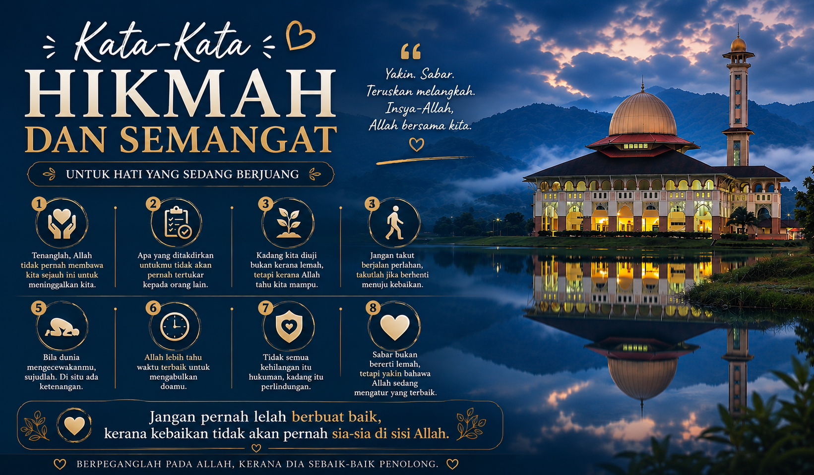 KATA-KATA HIKMAH DAN SEMANGAT