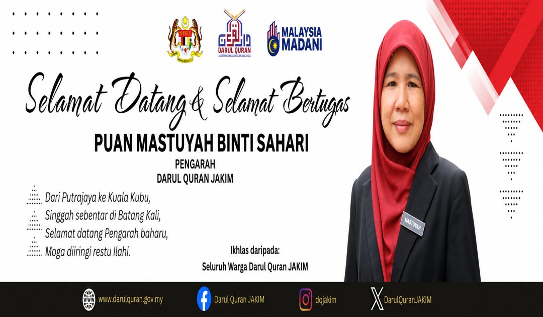 SELAMAT DATANG PENGARAH BAHARU
