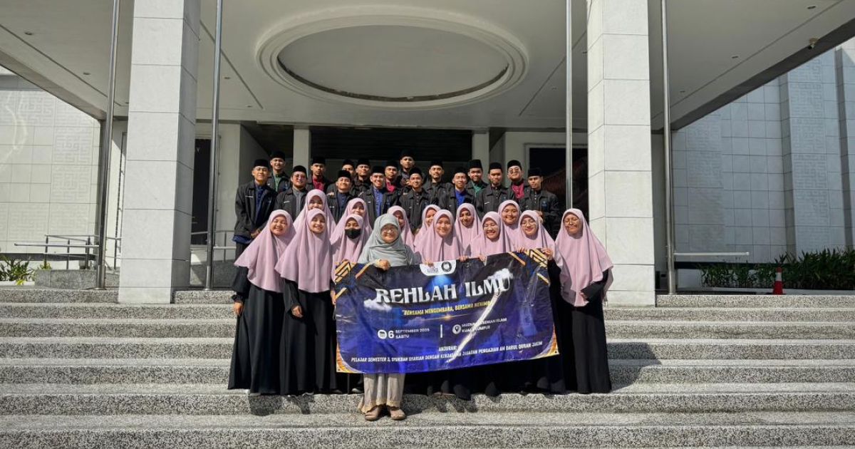 PROGRAM LAWATAN SAMBIL BELAJAR SYUKBAH SYARIAH SEMESTER 3 DARUL QURAN