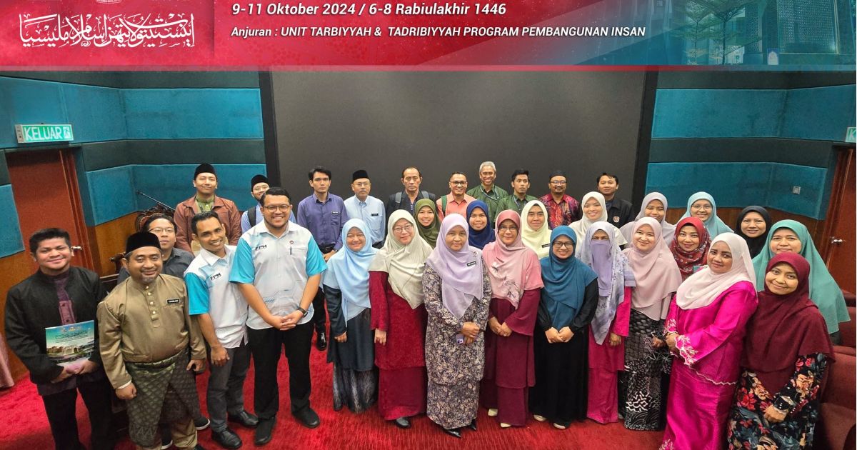 Kursus Sahsiah Pendidik Pesona Berakhir dengan Jayanya di ILIM Bangi